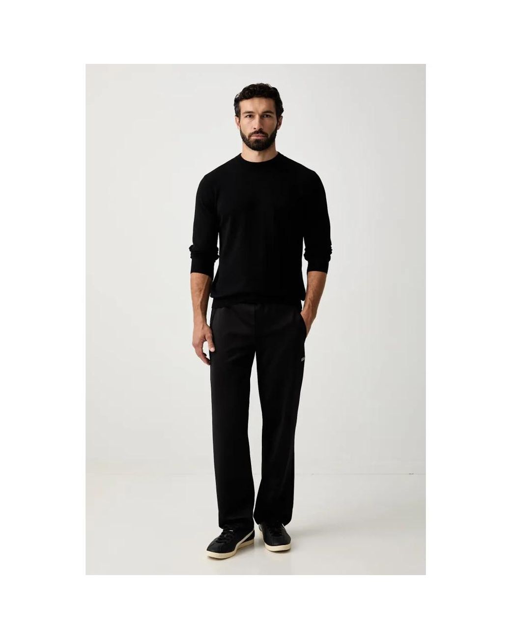 EA7 7M000541 Pullover in Black für Herren