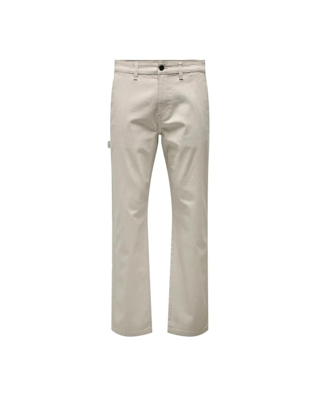 Only & Sons Gray Chinos for men