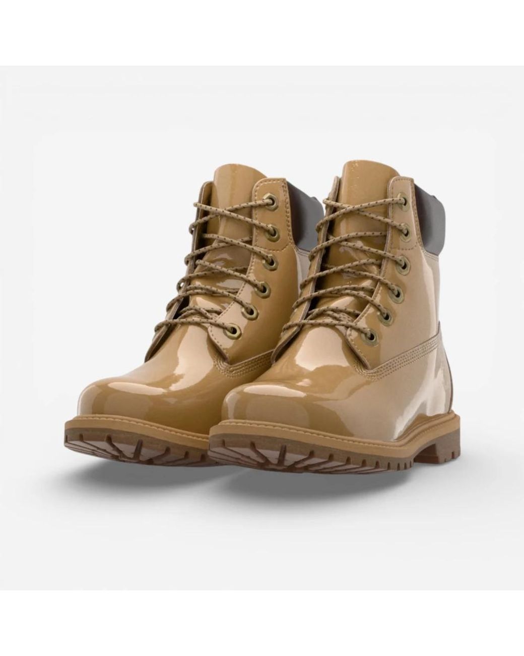 Timberland Schoenen ,Bruin ,Leer Premium 6-Inch Waterproof Boot in het Natural