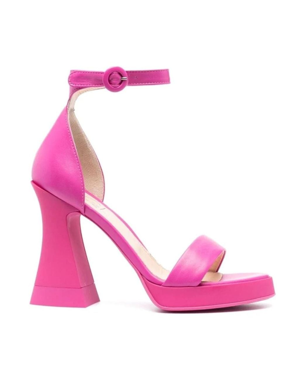 Agl Attilio Giusti Leombruni Pink High Heel Sandals