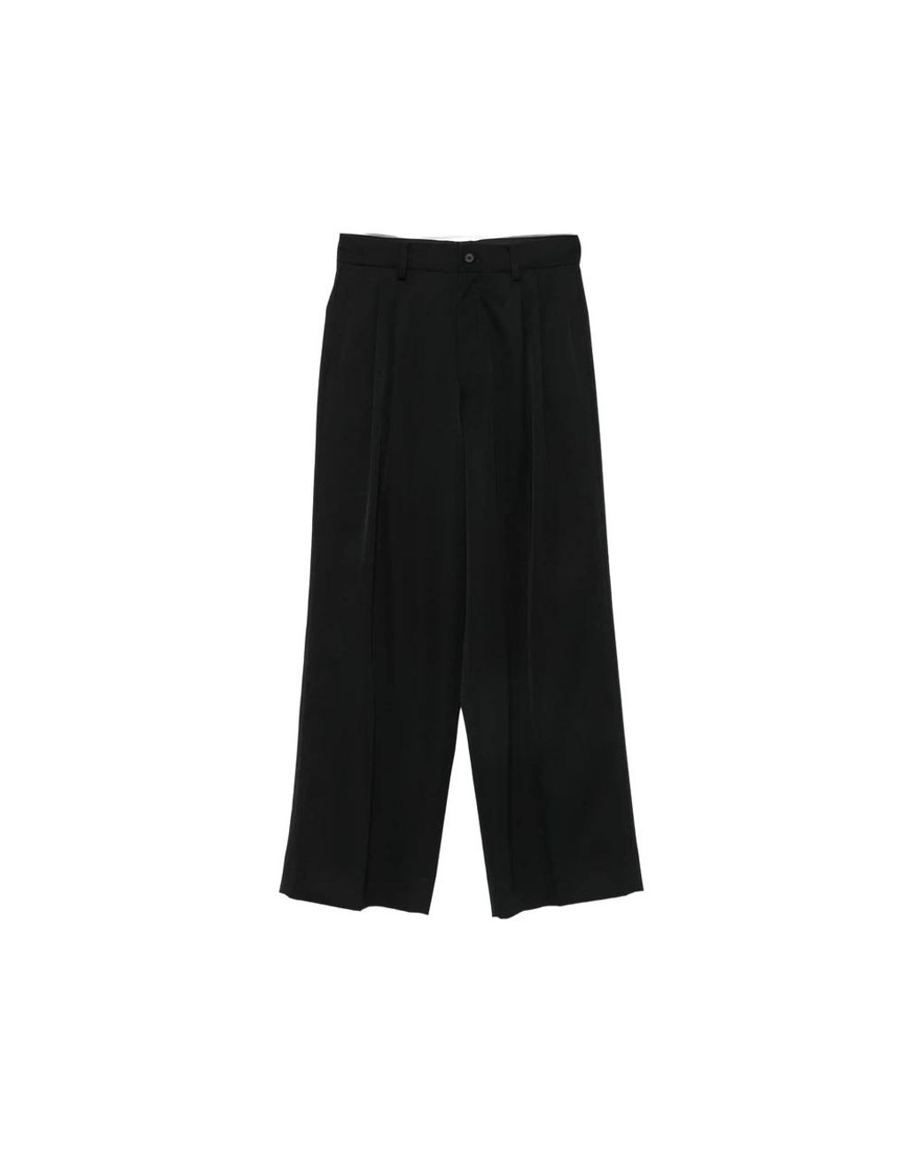 Ssstein Black Wide Trousers for men
