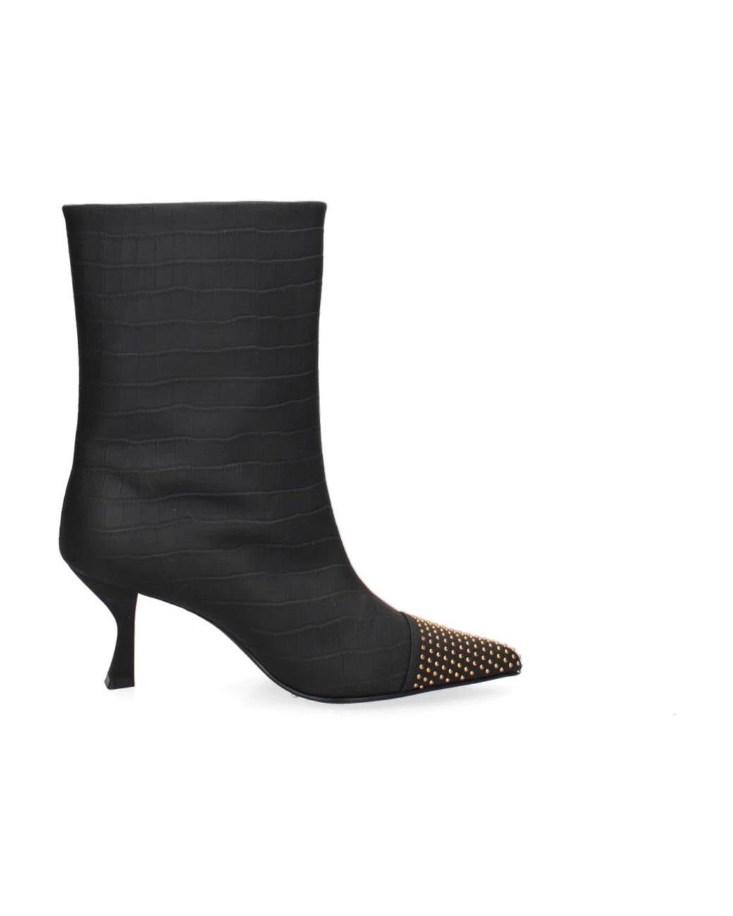 Marc Ellis Black Heeled Boots