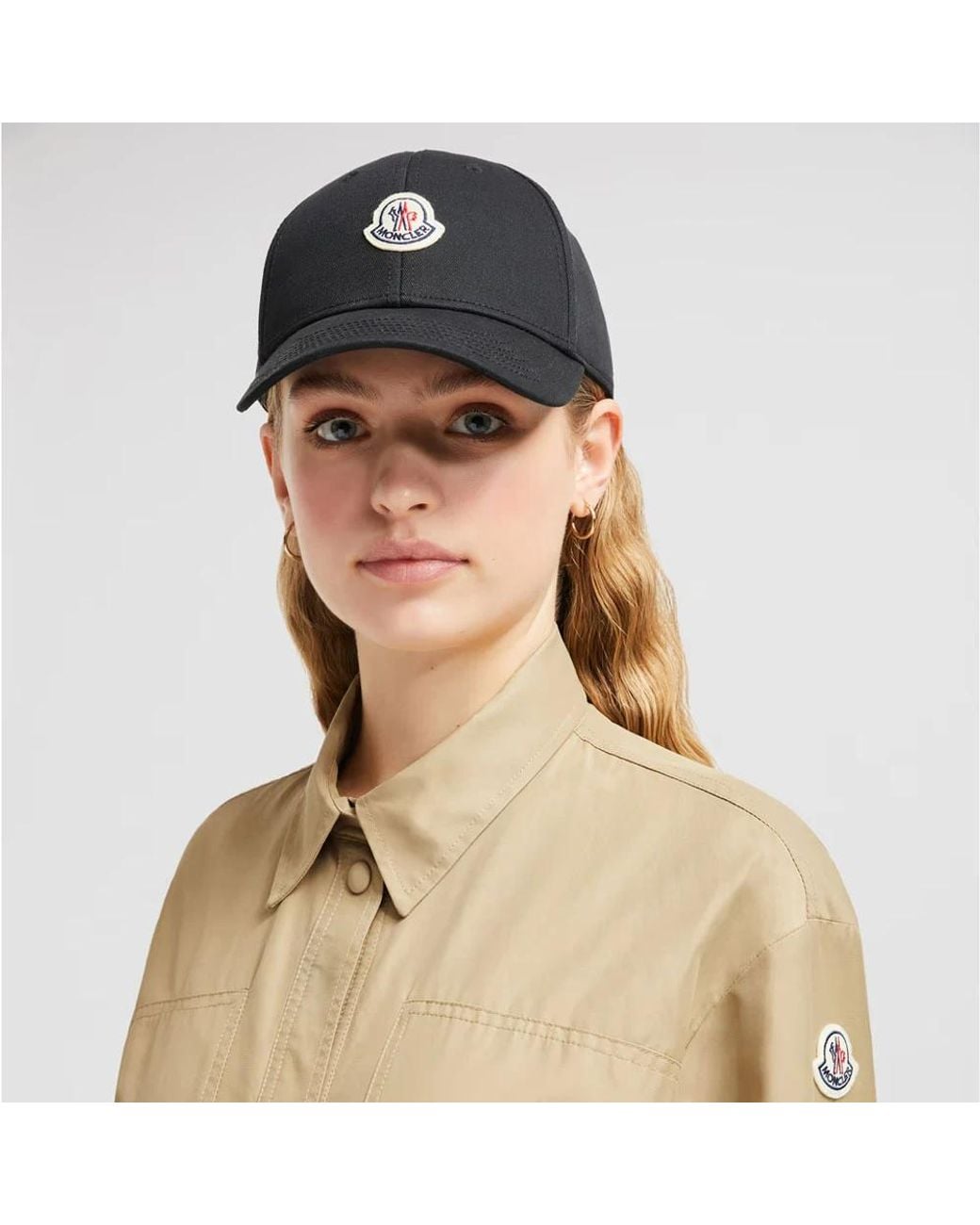 Moncler Black Hats & Caps