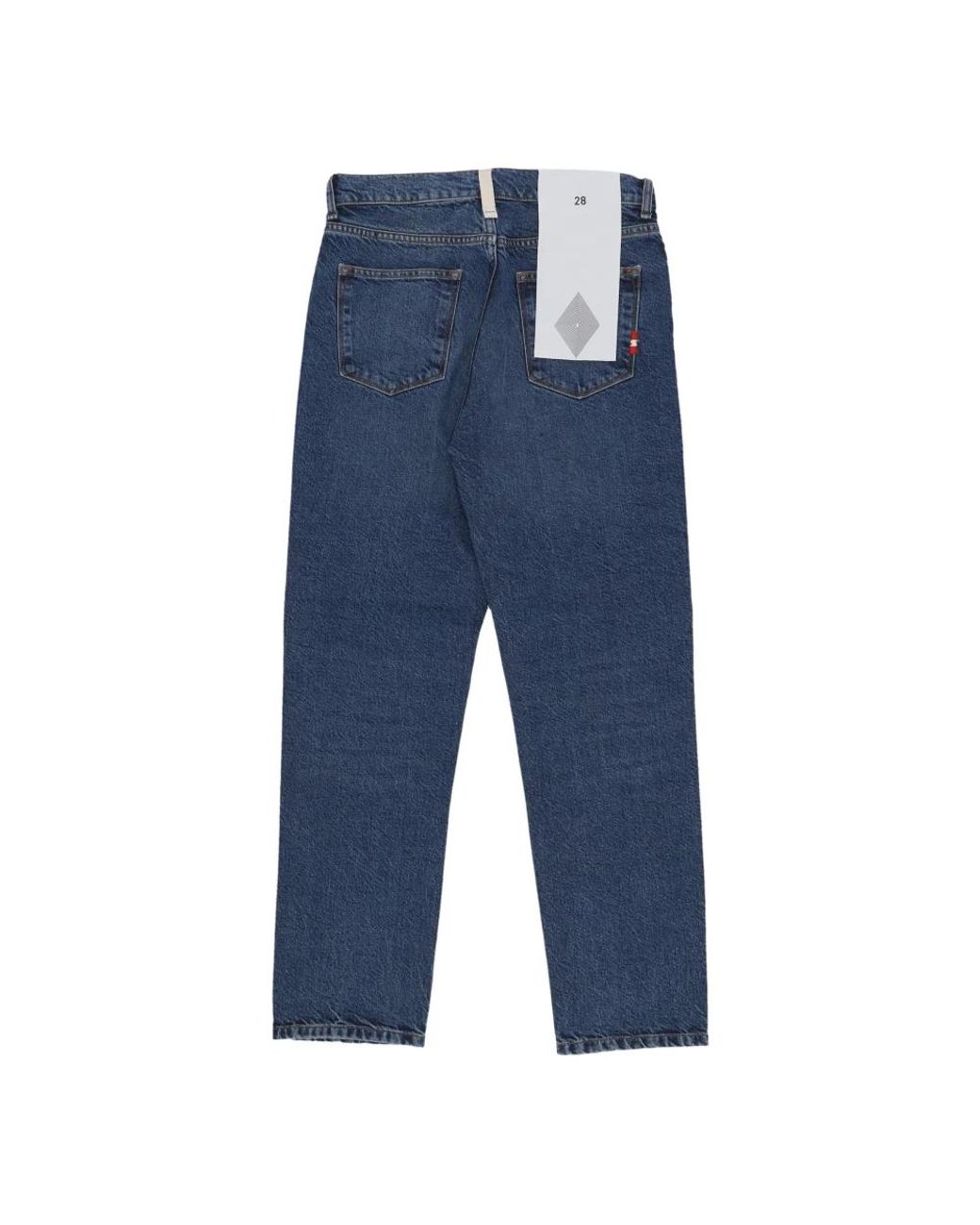 AMISH Blue Straight Fit Jeans for men