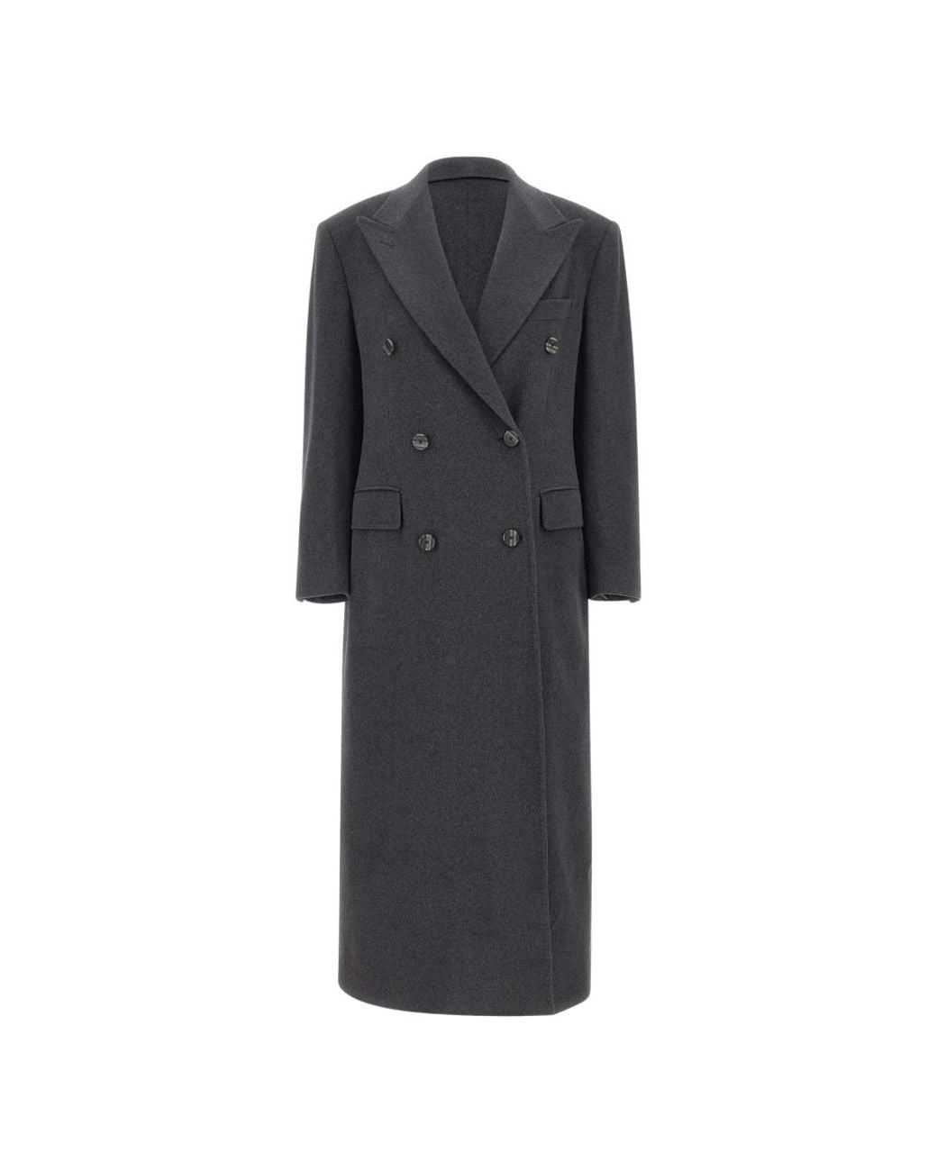 Tagliatore Gray Double-Breasted Coats