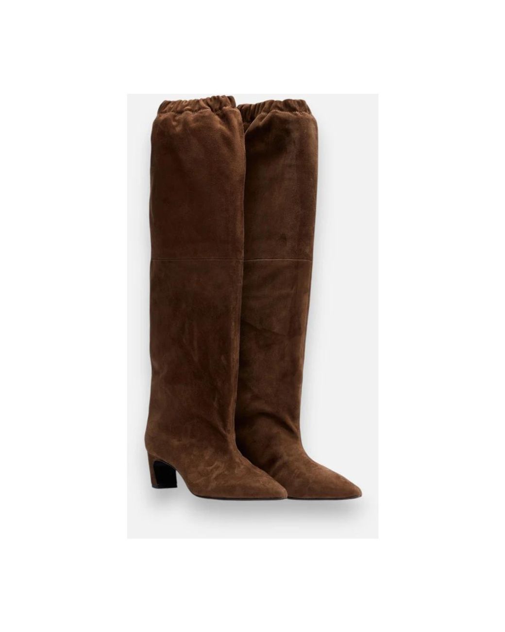 Ash Brown High Boots
