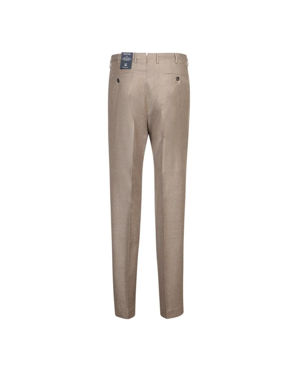 Incotex Gray Slim-Fit Trousers for men