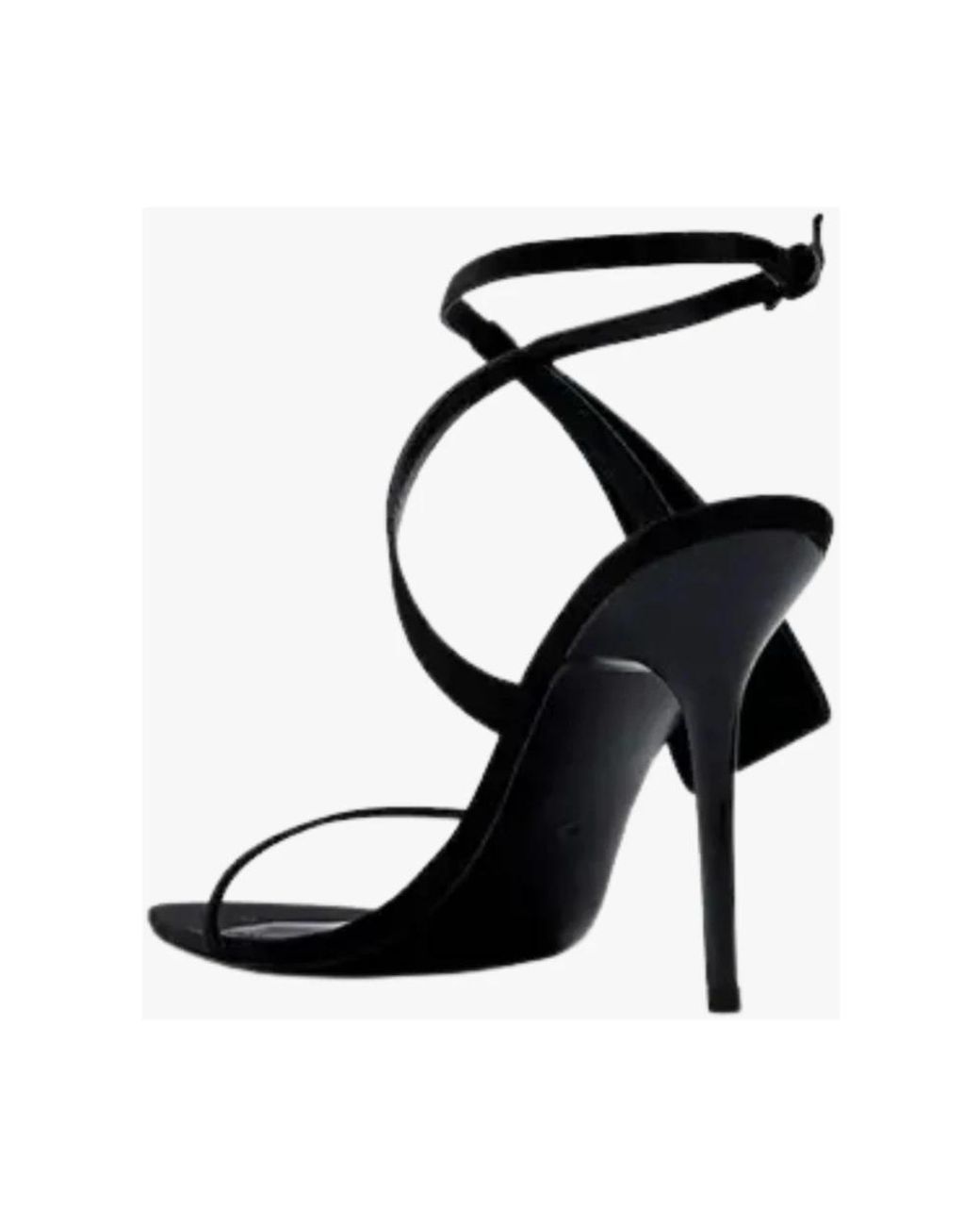 DUHA Black High Heel Sandals