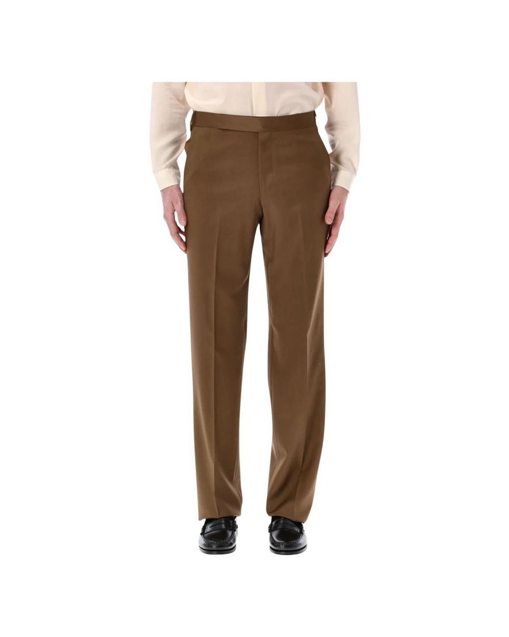 Lardini Brown Suit Trousers for men