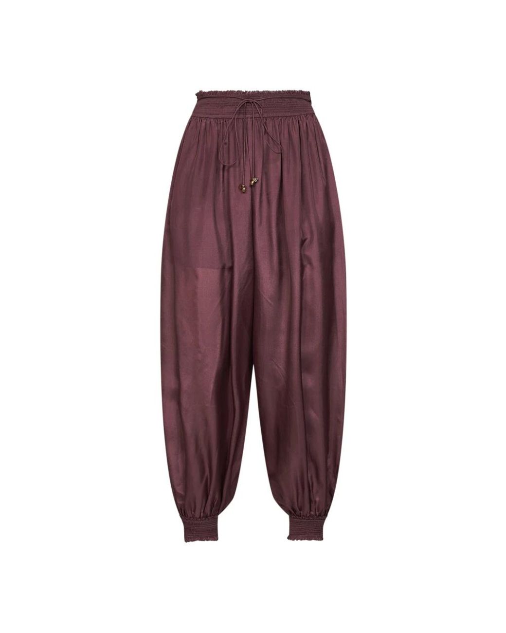 Zimmermann Purple Tapered Trousers