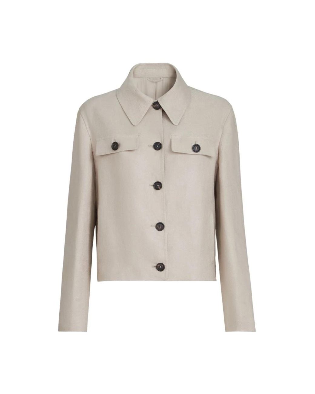 Light Jackets Brunello Cucinelli de color Natural