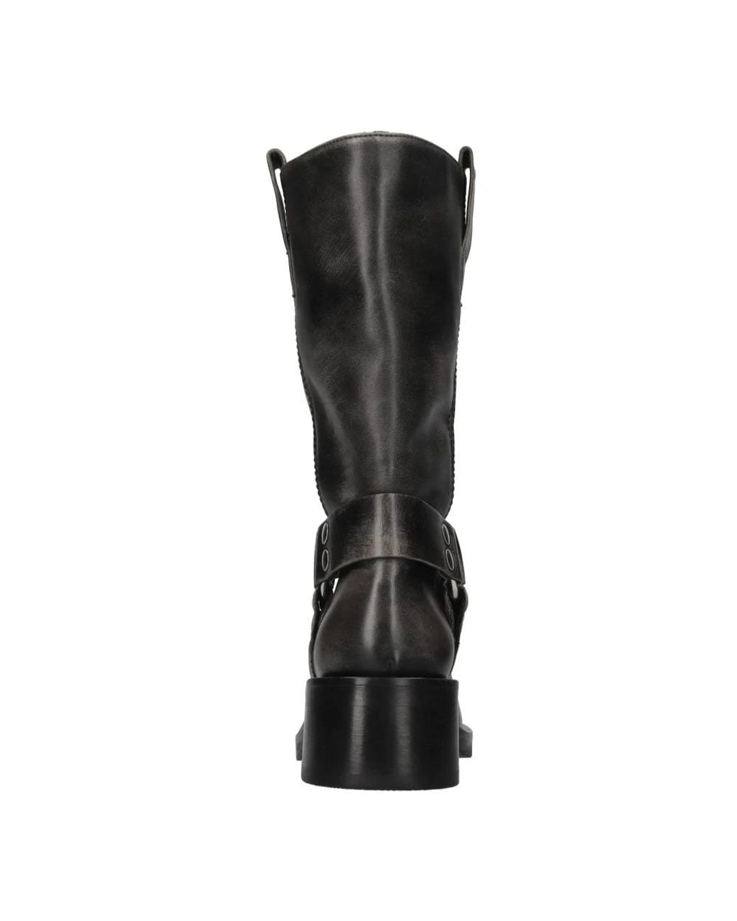 Strategia Black Heeled Boots