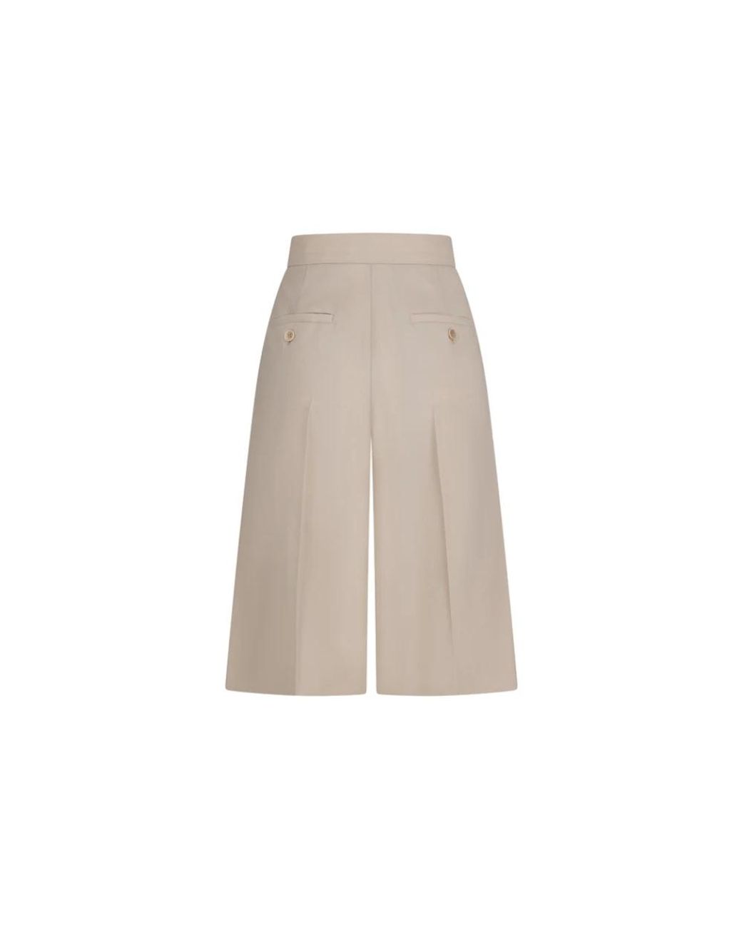 Max Mara Natural Bermudas