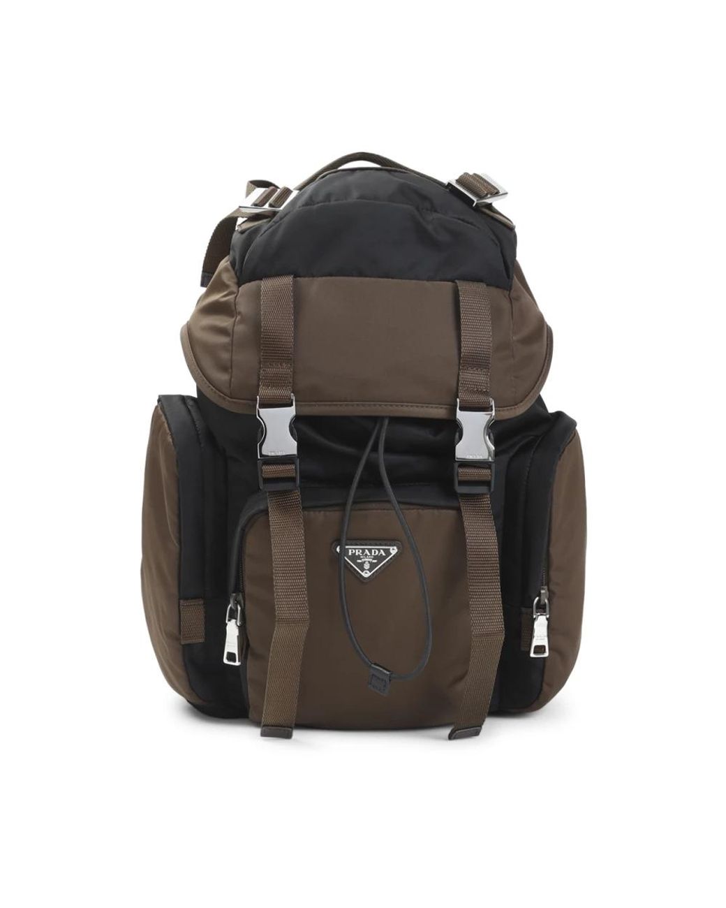 Prada Black Backpacks for men