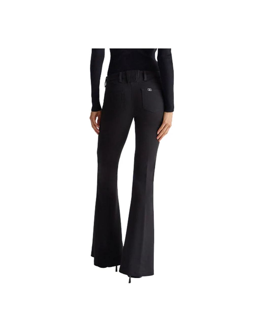 Liu Jo Black Wide Trousers