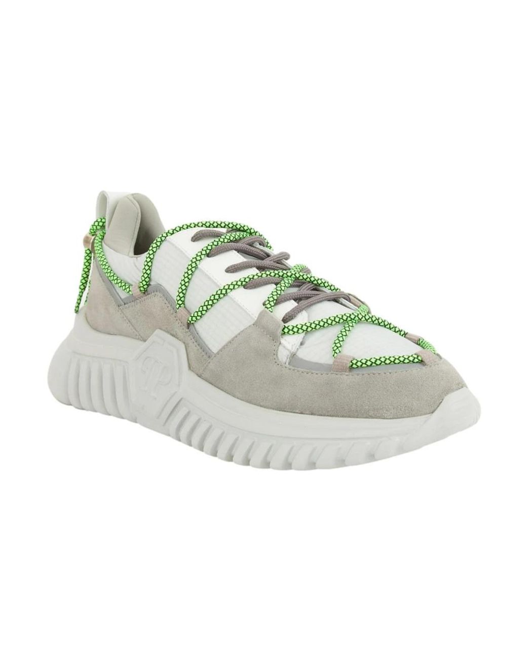 Philipp Plein Gray Sneakers for men