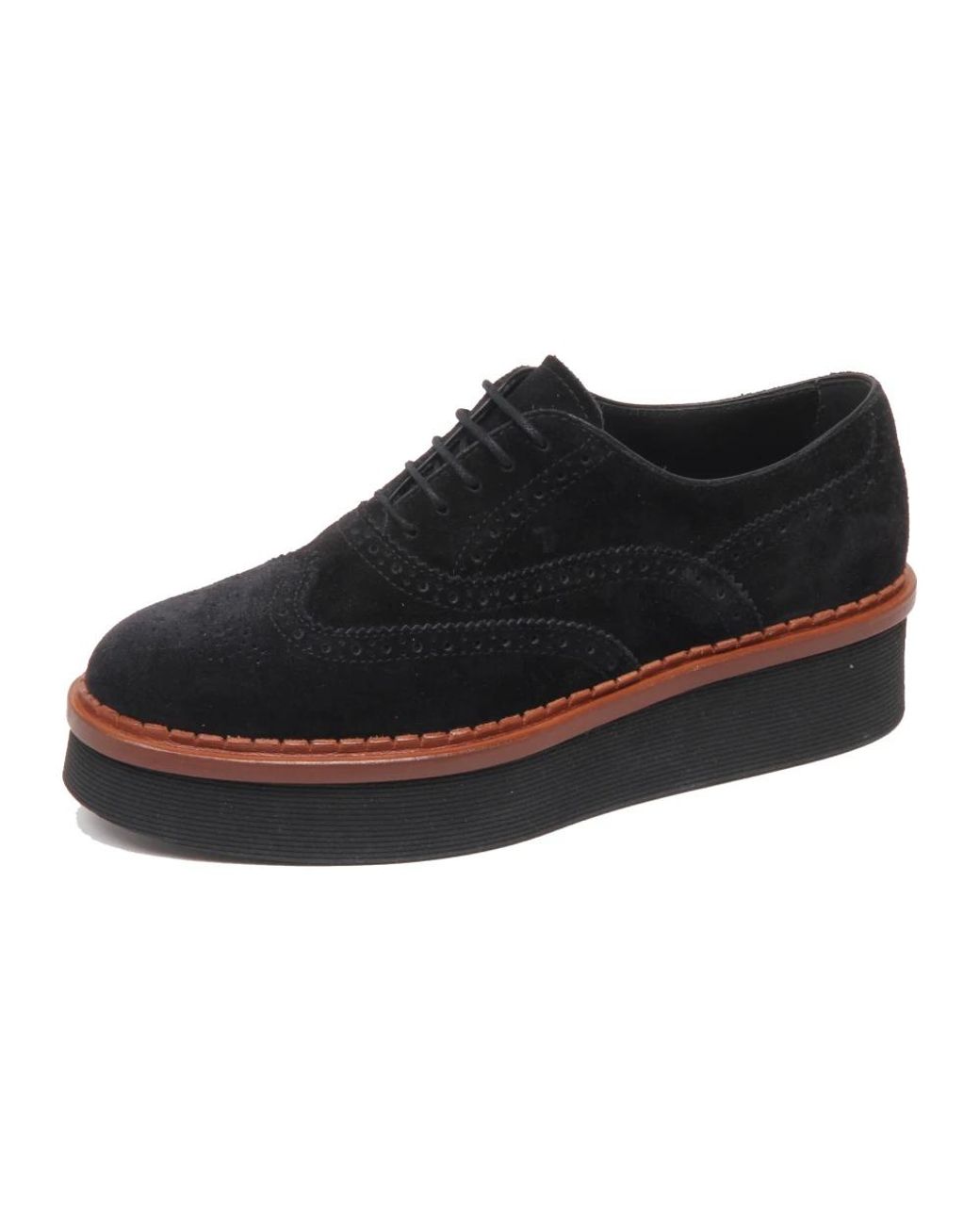 Tod's Black Laced Shoes