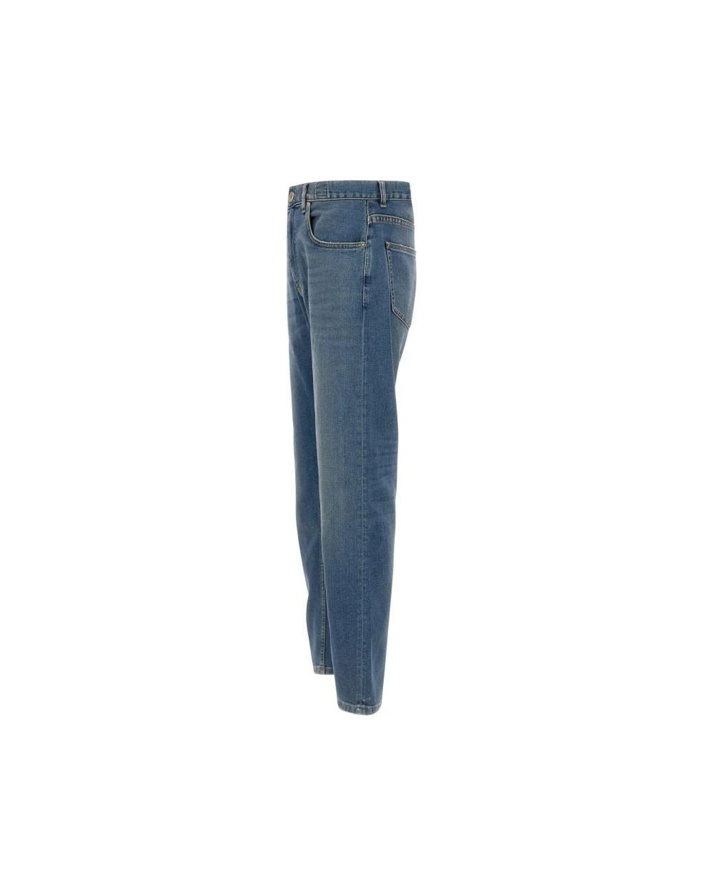 Eleventy Blue Straight Jeans for men
