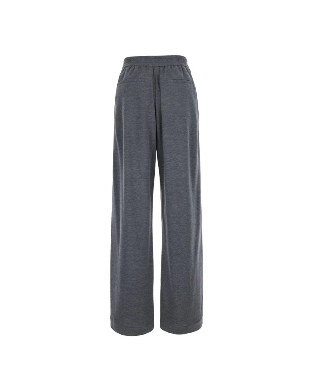 Brunello Cucinelli Gray Sweatpants