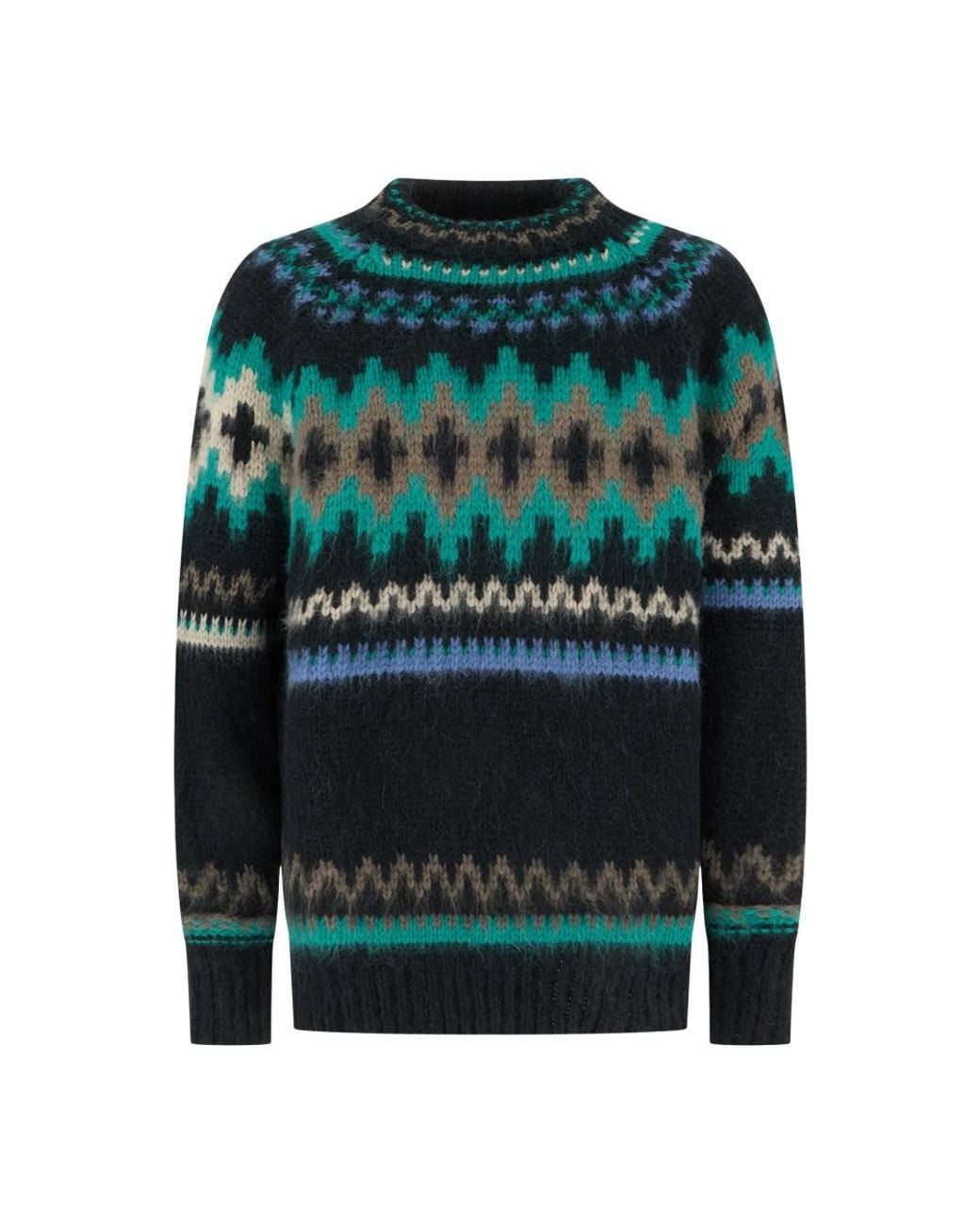 Paul Smith Green Round-Neck Knitwear for men