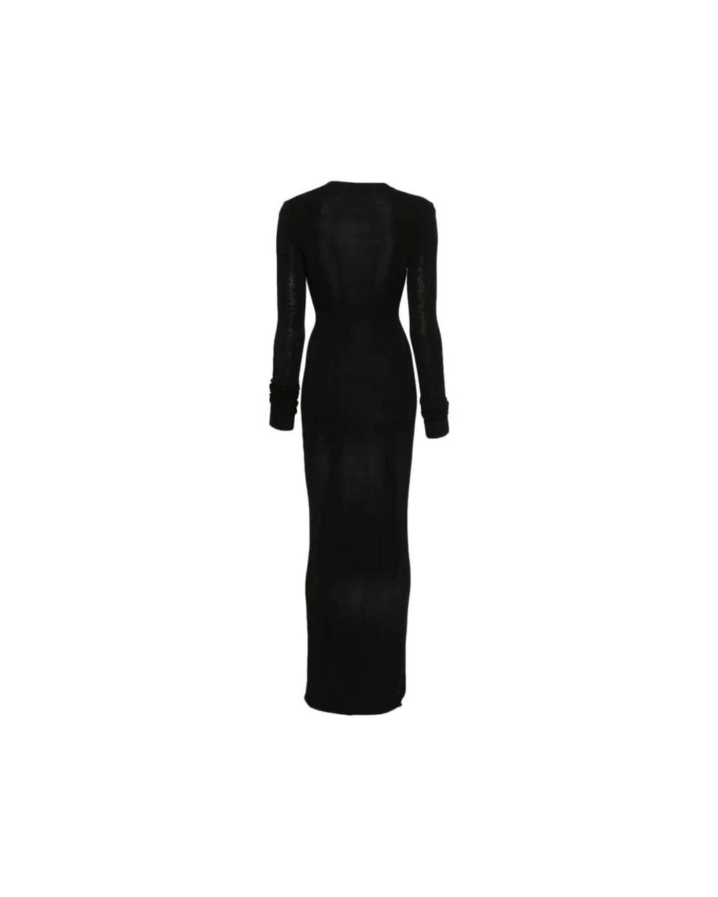 Entire studios Black Knitted Dresses