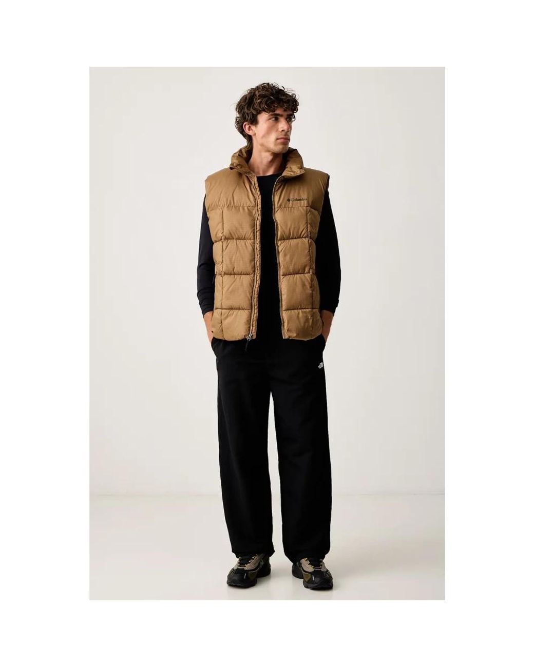 Vests Columbia de hombre de color Brown