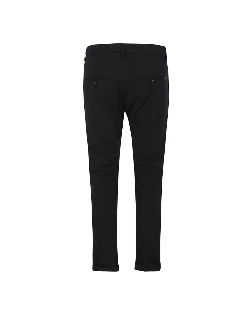 Dondup Black Suit Trousers for men