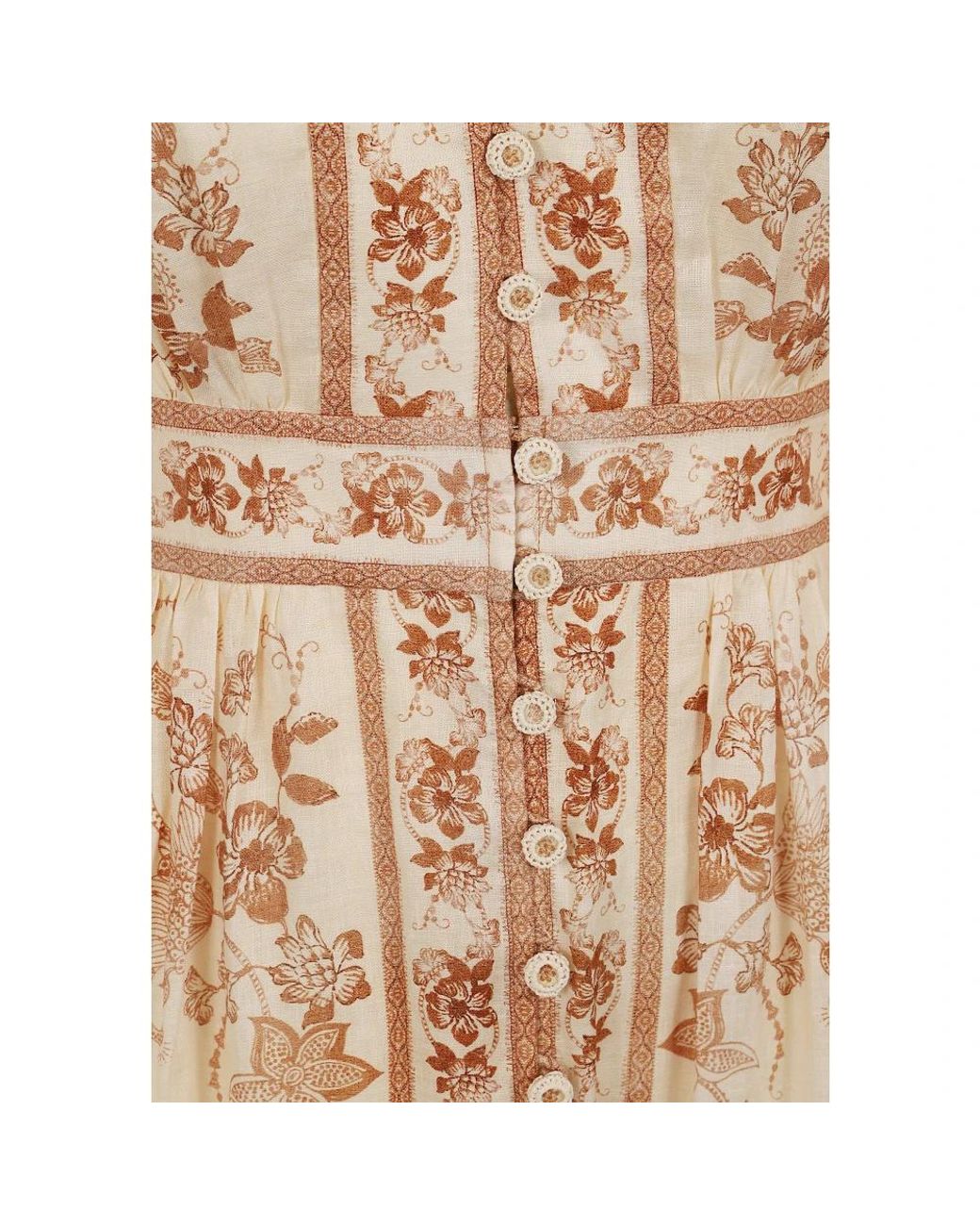 Zimmermann Natural Midi Dresses