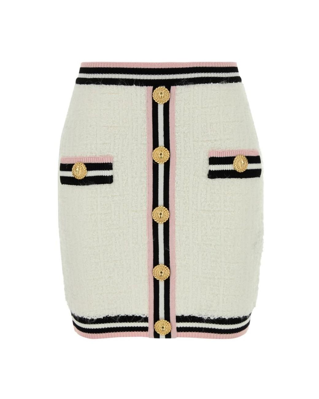 Balmain Rokken ,Katoen Rokken Collectie in het Natural