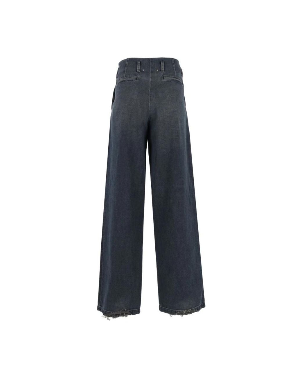Golden Goose Deluxe Brand Blue Wide Jeans