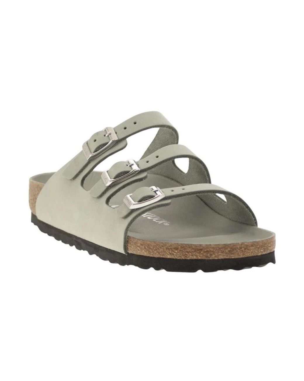 Birkenstock Natural Sliders