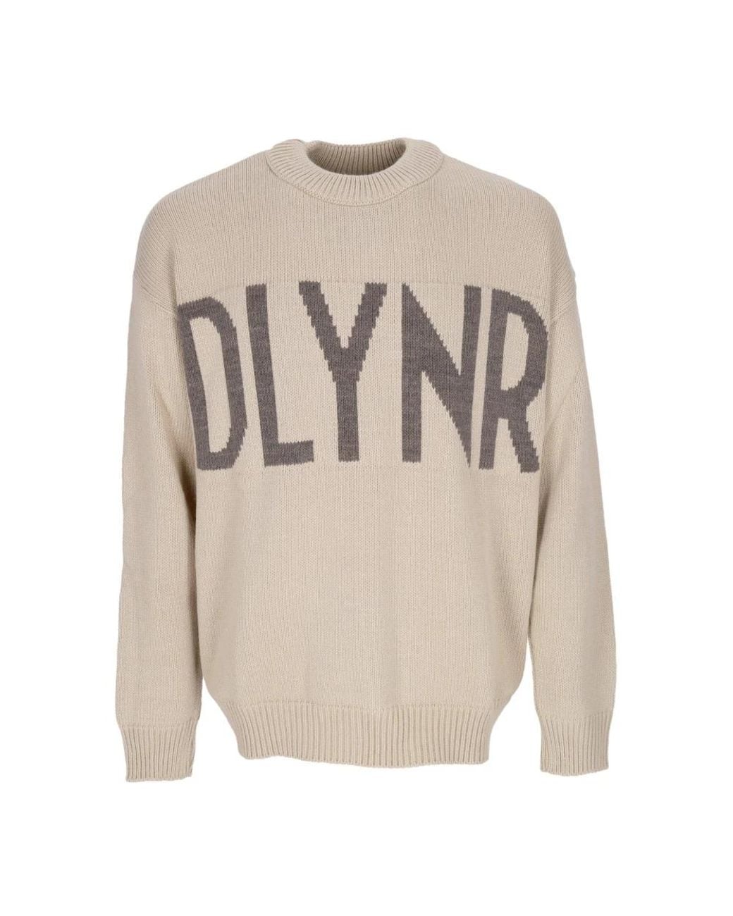 DOLLY NOIRE Natural Round-Neck Knitwear for men