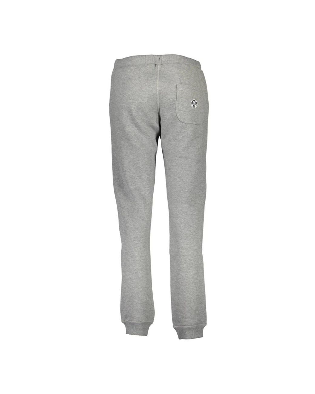 North Sails Gray Sweatpants for men