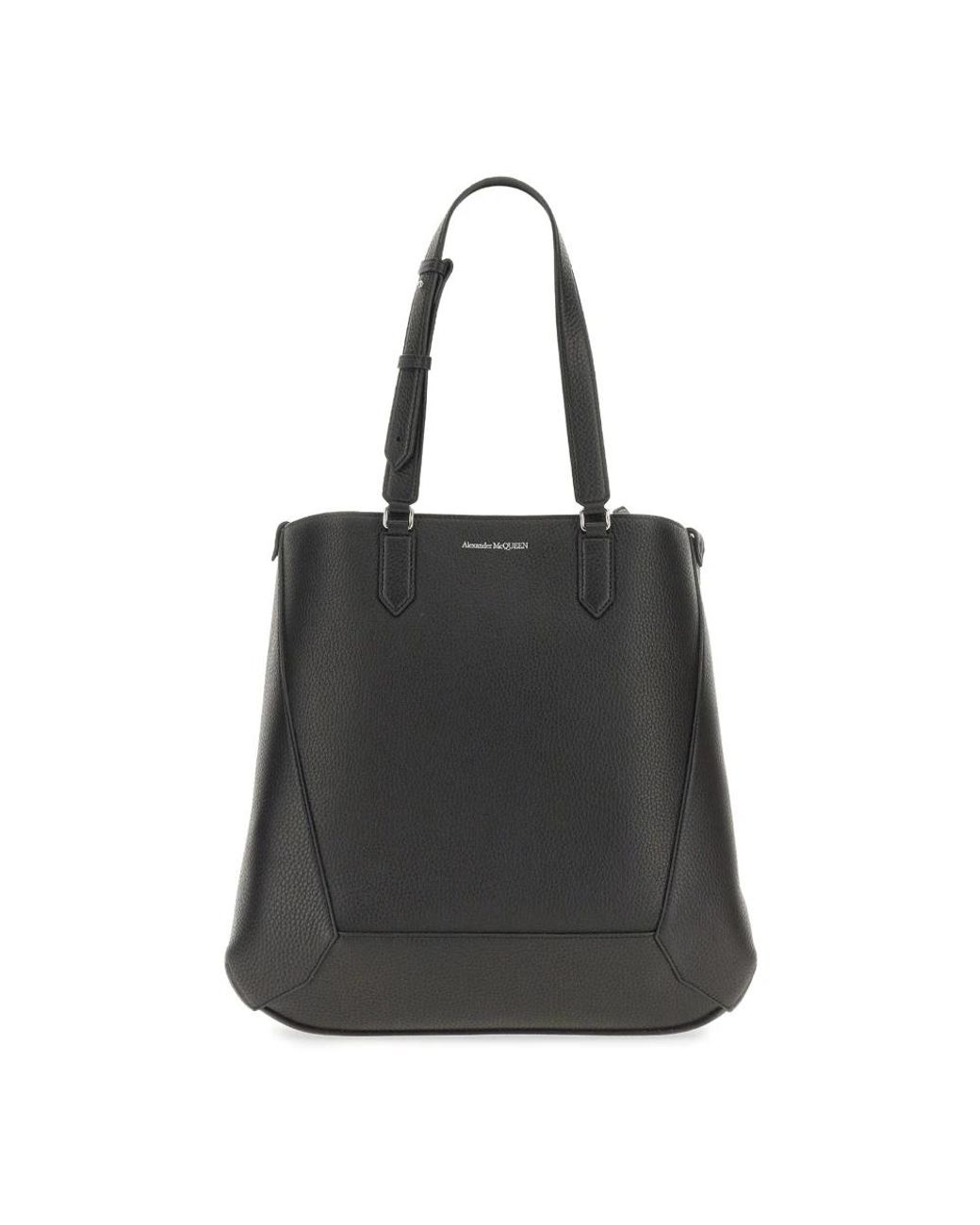 McQueen Black Tote Bags for men
