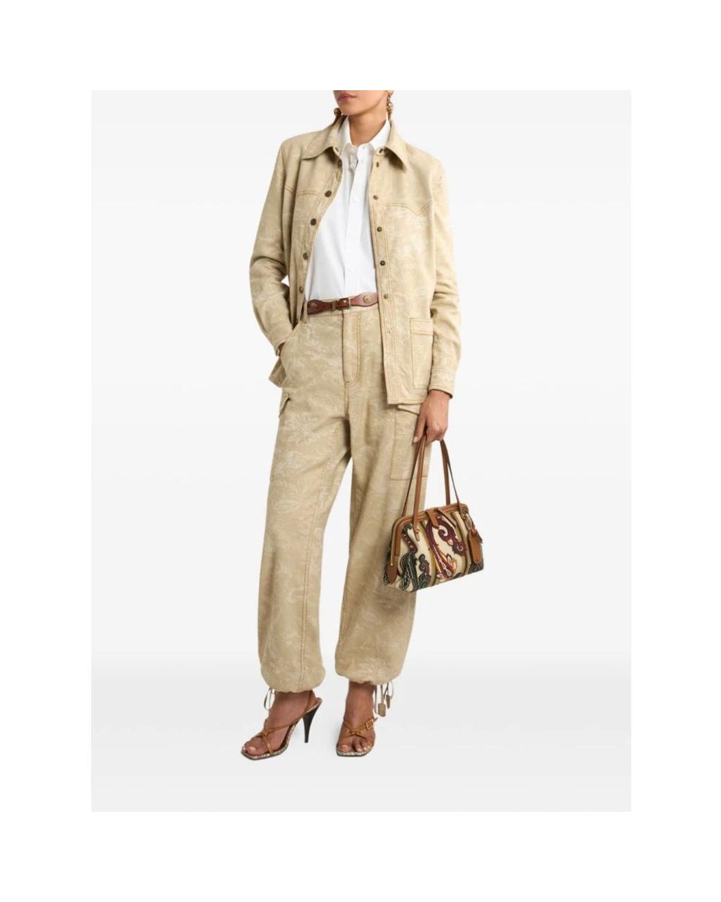 Etro Natural Denim Jackets