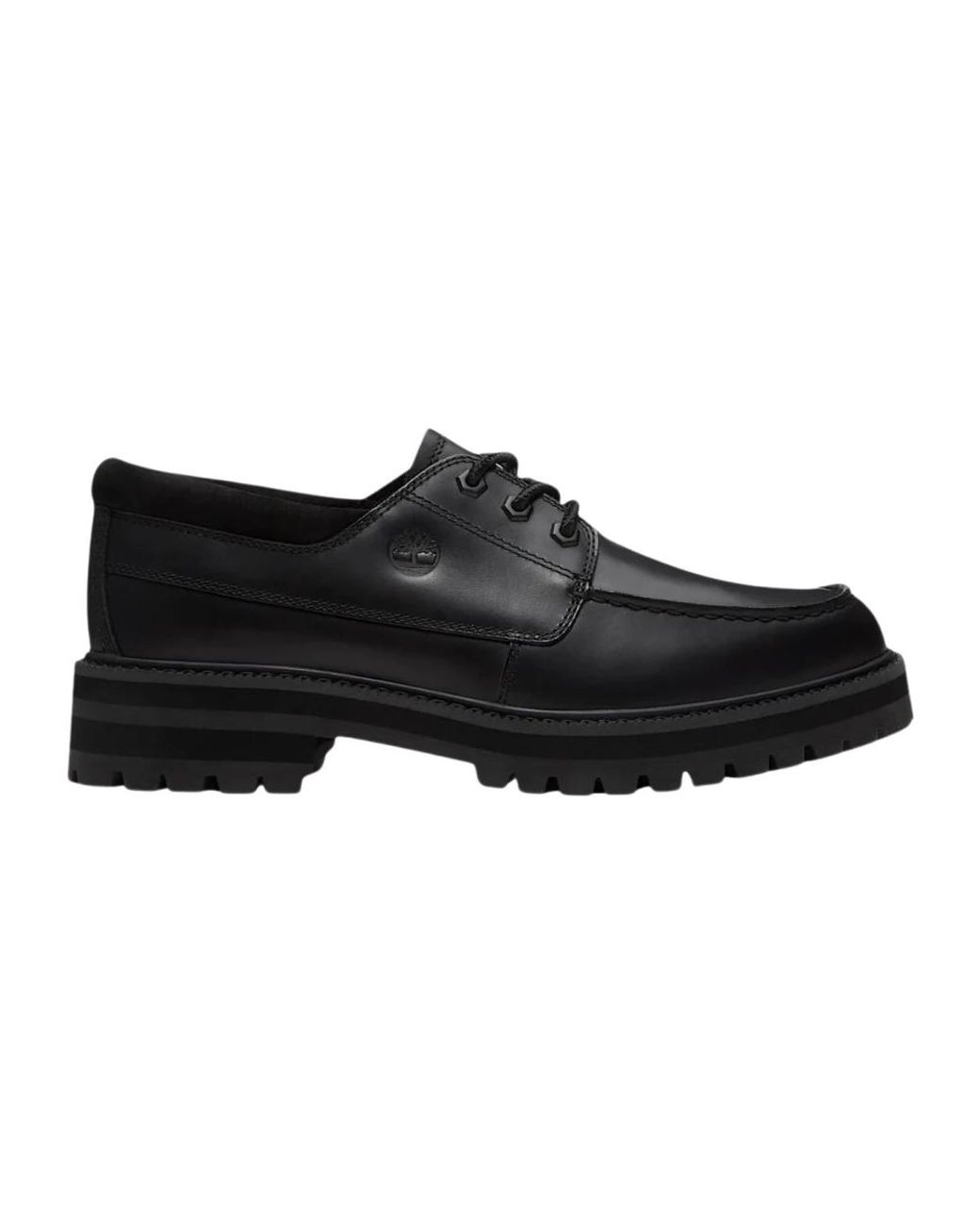 Timberland Black Laced Shoes for men