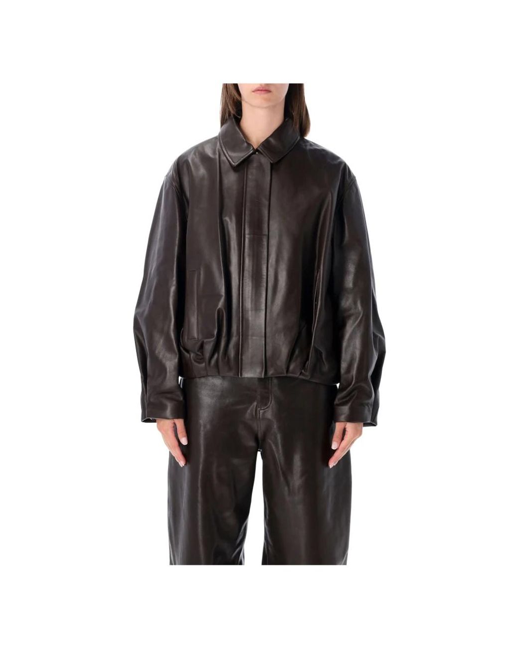 Arma Black Leather Jackets