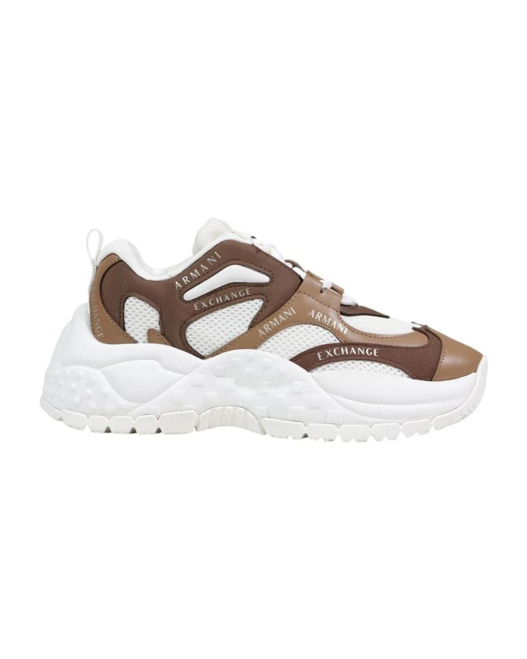 ARMANI EXCHANGE Brown Sneakers