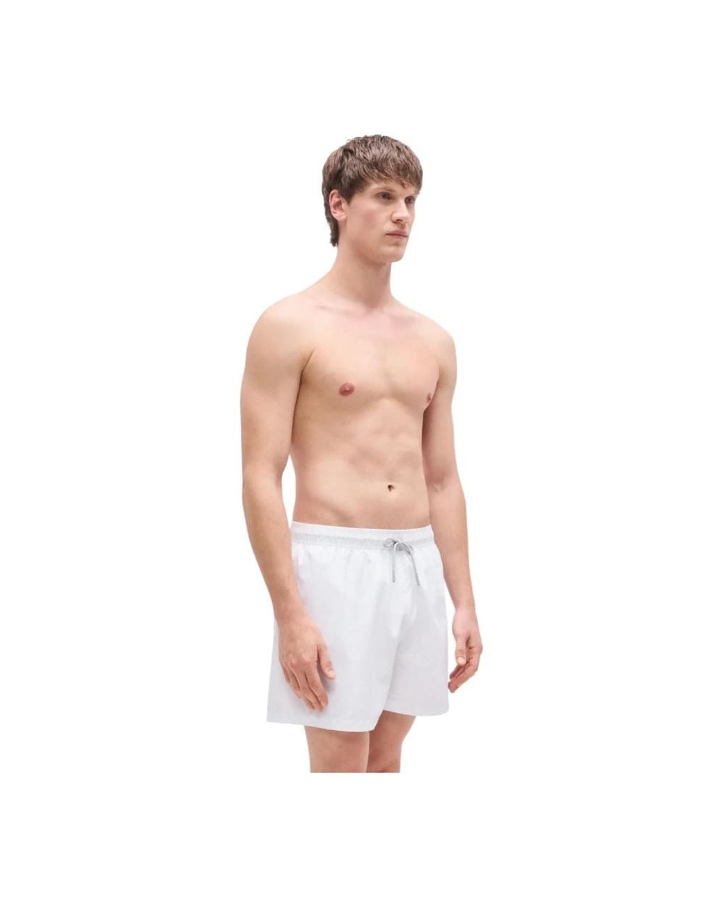 Emporio Armani White Beachwear for men