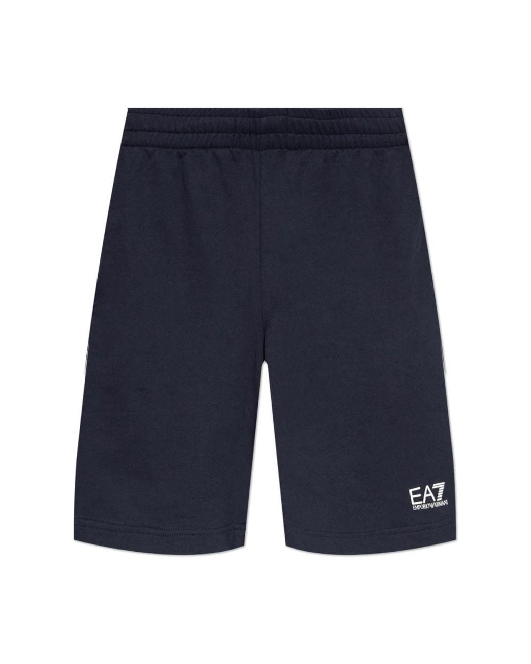 EA7 Blue Casual Shorts for men