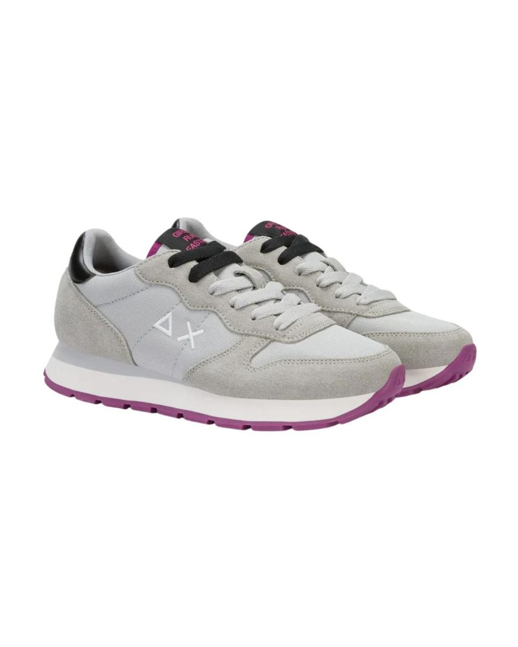 Sun 68 Gray Sneakers