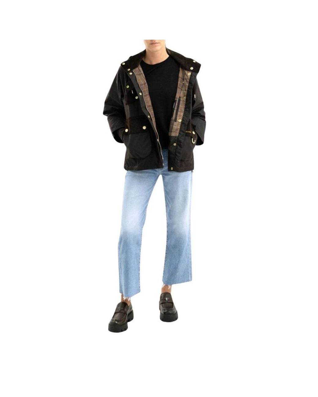 Light Jackets Barbour en coloris Black