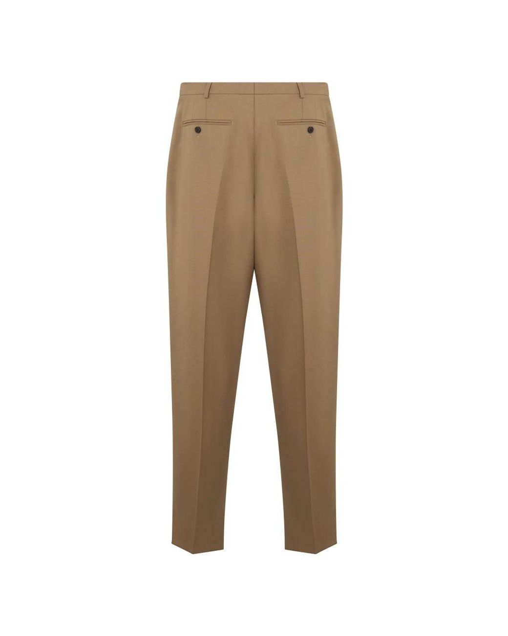 Saint Laurent Natural Slim-Fit Trousers for men