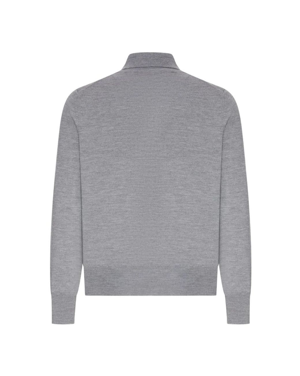 AMI Gray Polo Shirts for men