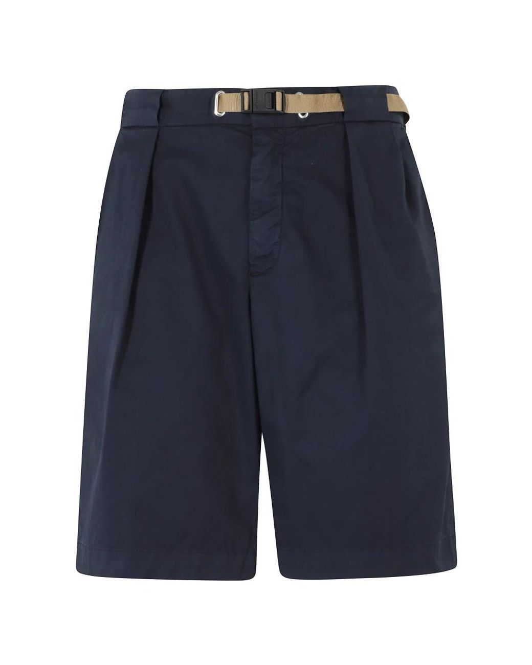 White Sand Blue Casual Shorts for men