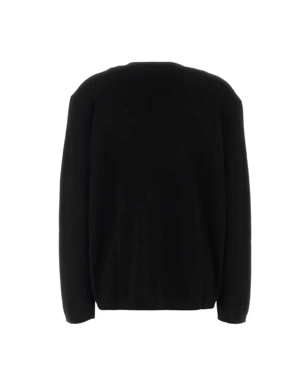 The Row Black Cashmere Knitwear
