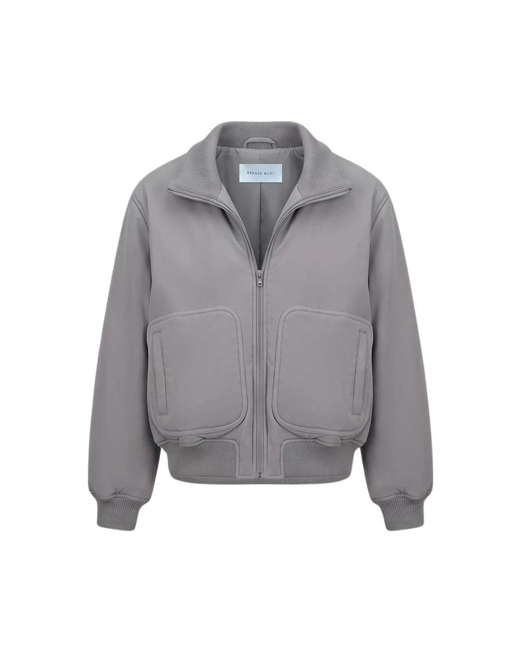 BERNER KUHL Gray Bomber Jackets for men