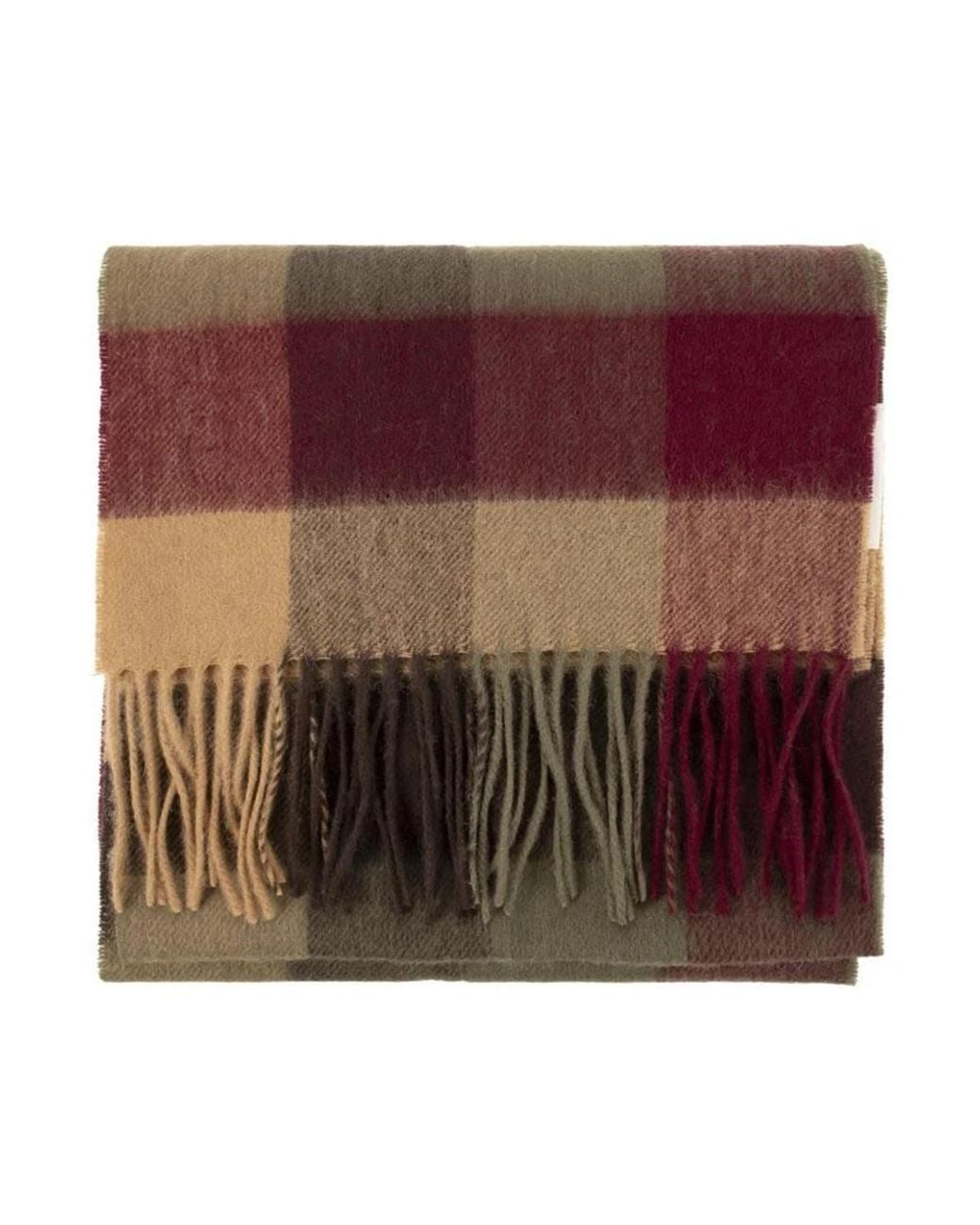 Barbour Brown Winter Scarves for men