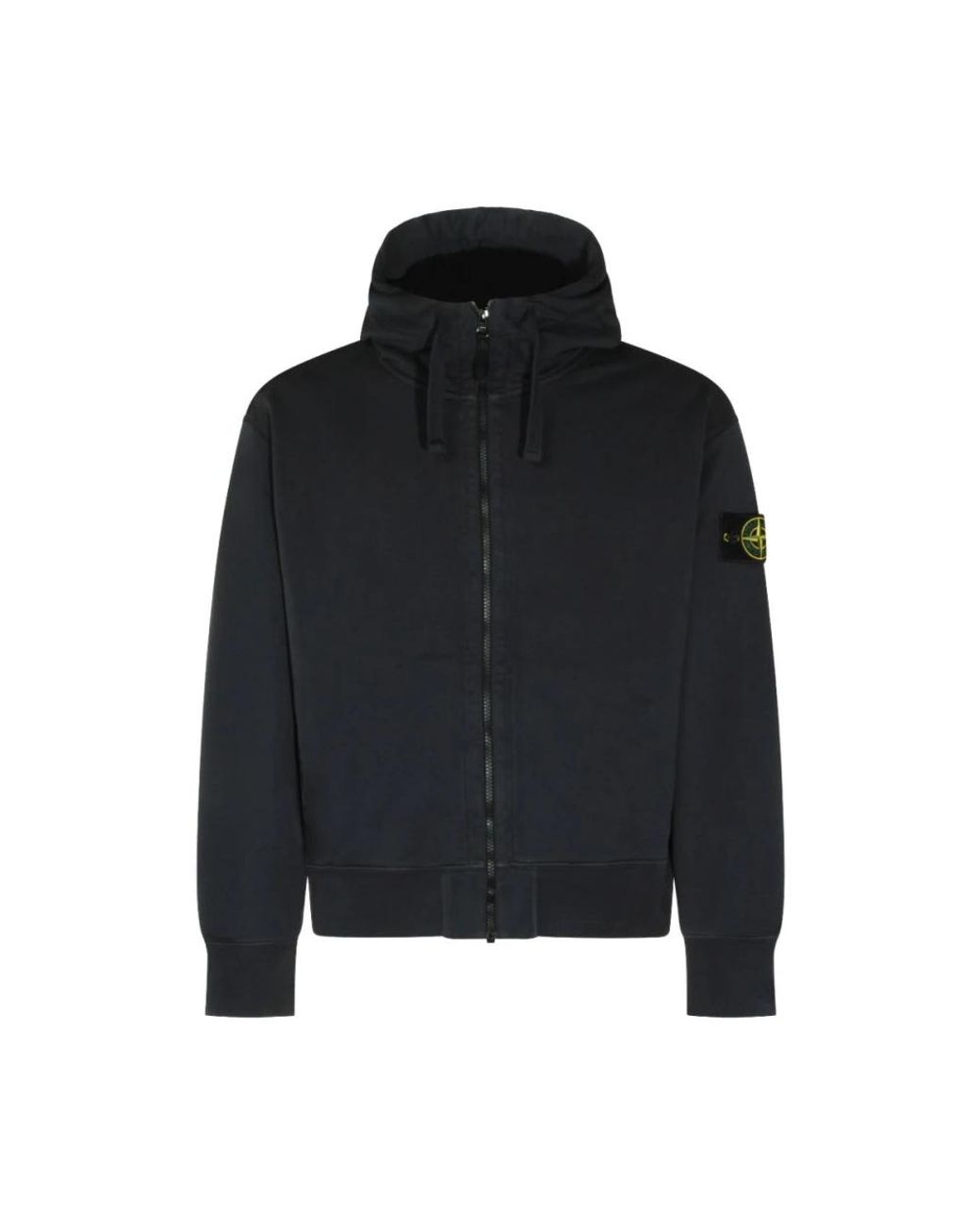 Stone Island Black Zip-Throughs for men