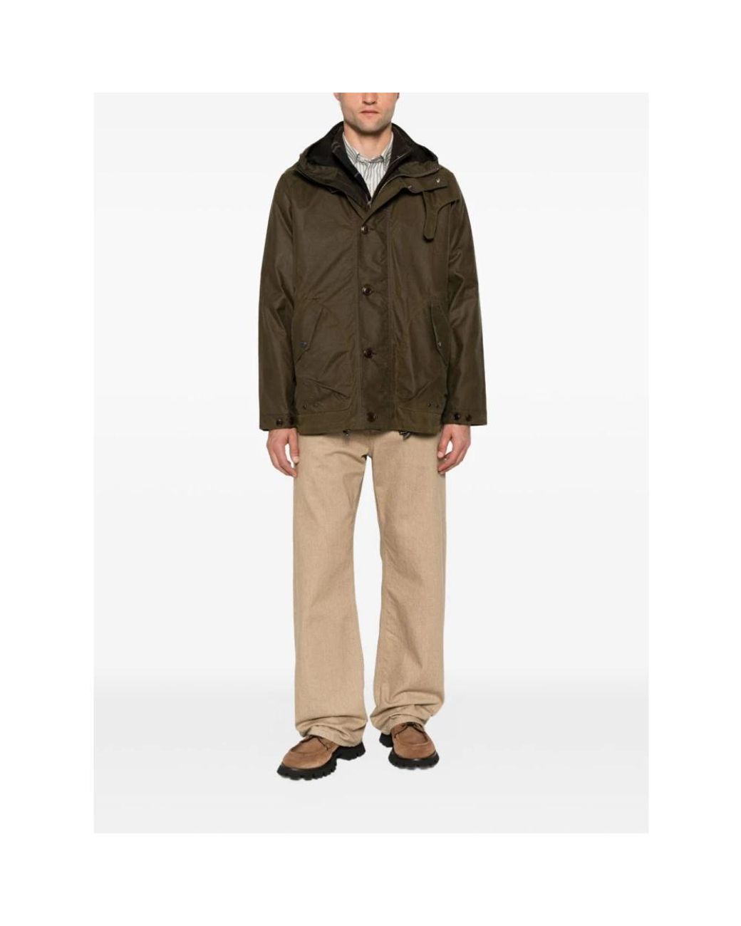 Rain Jackets di Barbour in Brown da Uomo